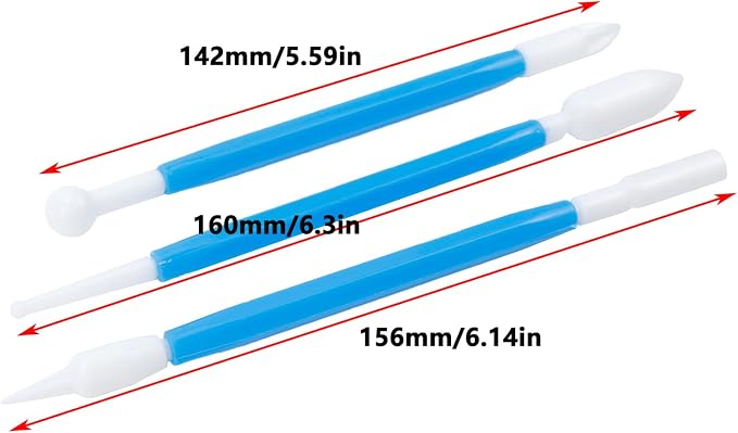Antrader Fondant Cake Decorating Kit for Beginners Cake Sculpting | Sculpting Tools Kit for Cookie Cake Decorating