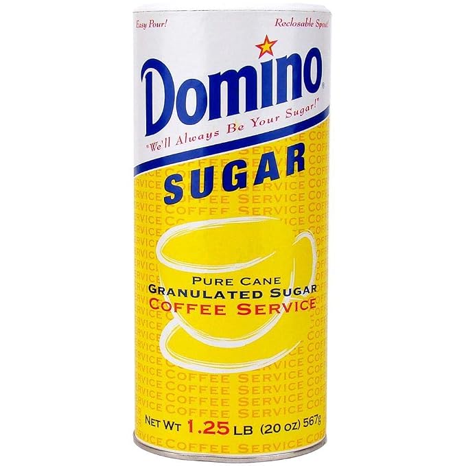 Domino Pure Cane Sugar Canister, 20oz