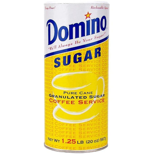 Domino Pure Cane Sugar Canister, 20oz