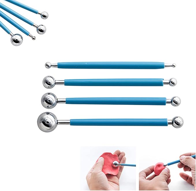15 Pieces Fundamental Clay Tools Kit Clay Carving Modeling Tools Fondant Sculpting Shaping Tools For Beginner Kids Adult Pottery Carving Trimming Modeling Tool Supplies Kit For Professionals Beginner