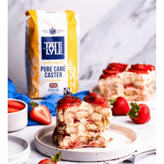 Tate & Lyle Fairtrade Caster Sugar (500g) - Pack of 2