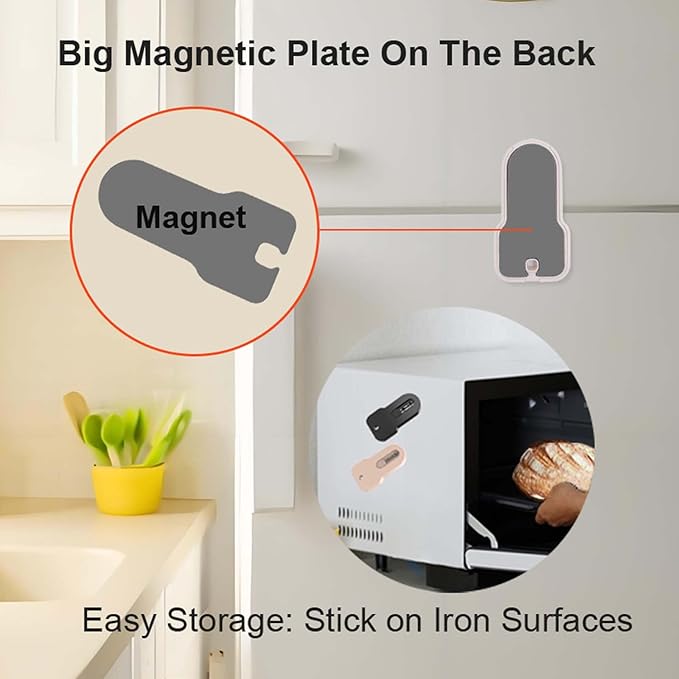 Magnetic Retractable Bread Lame Sourdough Scoring Tool with 5 Replacement Stainless Steel Blades, Ergonomic ABS Handle, Auto-Retracting Safety Design, Black, Ideal Baking Accessory for Artisan Dough