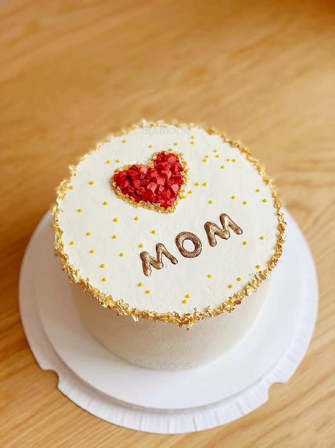 SE Si&Moos Nonpareil Sprinkles, 2mm Gold Mini Edible Pearls Gold Sprinkles for Cake Decorating Christmas Cookie Decorations Wedding Baby Shower Party Christmas Holiday Supplies 3.5 OZ