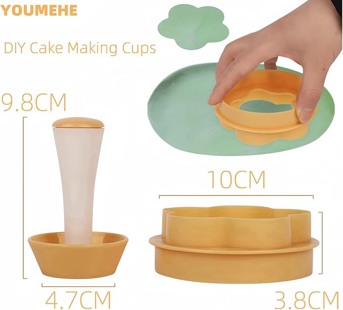 Egg Tart Molds, Mini Tart Shells, Dough press, Cheesecake Molds, Pie Crust, DIY Cake Tart Pan Mold baking tools for Egg Tart Shells,Pastry, Cheesecake, Pie and Dessert Baking
