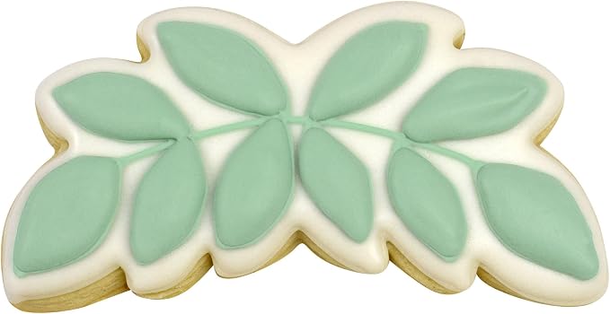 R&M Eucalyptus Leaf 4" Tinplated Cookie Cutter