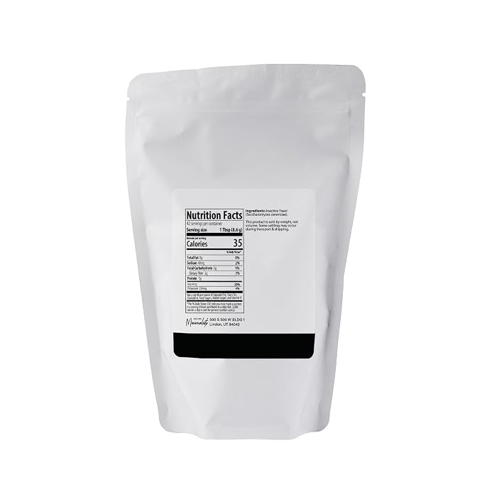 Minimalist Brewer's Yeast, For Baking and Nutritional Supplement, Packaged in a Resealable Bag (12.8 Ounce)