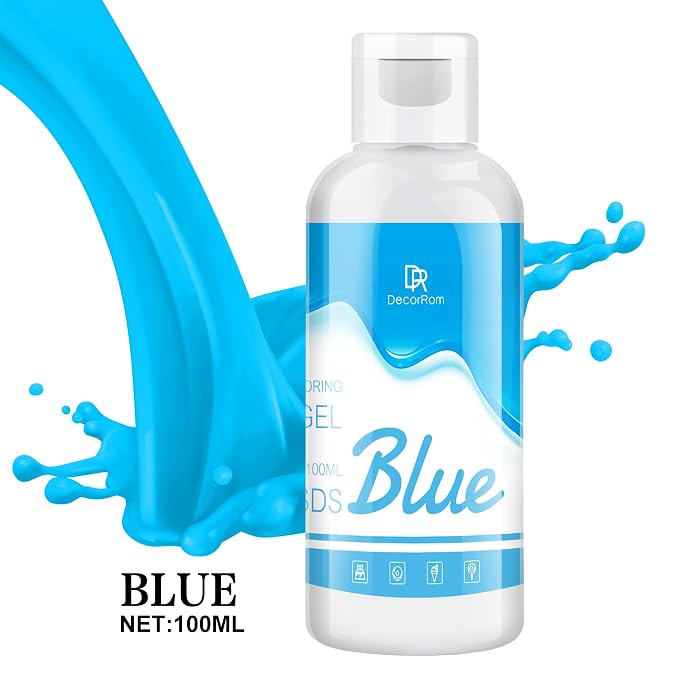 Gel Food Coloring - Vibrant Gel Food Coloring for Baking, Cake Decorating, Easter Egg - Concentrated Flavorless Edible Food Color Dye for Icing, Fondant, Drinks, Cookie, DIY Crafts - 4.5 oz (Blue)