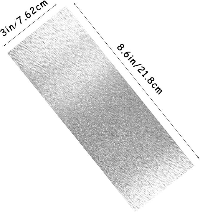 8.6 Inch Stainless Steel Cake Scraper Metal Scraper for Cake Smoother Leveler Scraper Cake Decorating Comb Cake Cutter for Mousse Butter Cream