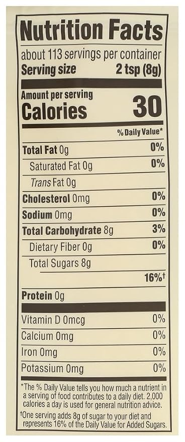 Whole Foods Market, Organic Cane Sugar, 32 Ounce
