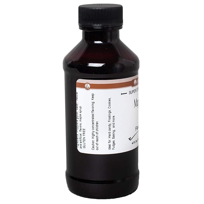 LorAnn Maple SS flavor, 4 ounce bottle