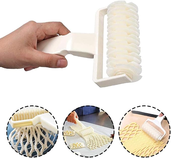 ReNext Dought Cookie Pie Pizza Bread Pastry Lattice Roller Cutter | Craft Tool, DIY Baking Tool
