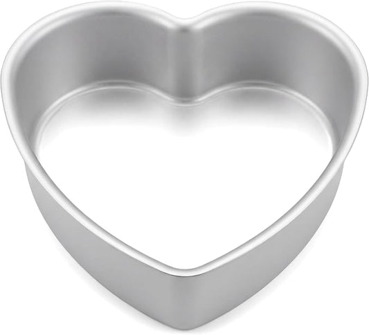 Heart Shaped Cake Pans, 9 × 3 Inch, 1PC | Aluminum, For Wedding, Party, Family Occasions, For Chocolate, Bread