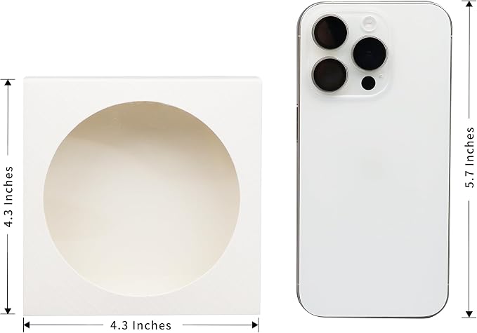 50pcs Individual Cookie Boxes with Window 4.3x4.3x1.2 Inches Small Soap Packaging Boxes Dessert Boxes Auto-Popup Gift Box Wedding Favor Boxes Small Gift Boxes for Single Cookie Pastry