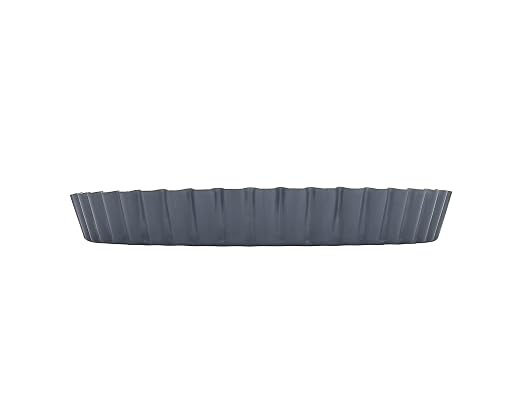 MATFER BOURGEAT 332225 Exopan Fluted Pie Pan with Removable Bottom