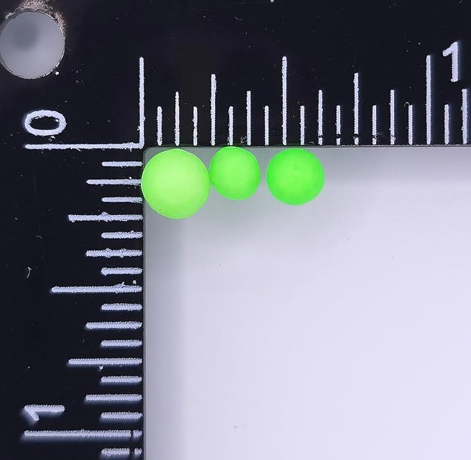 NCS Neon Green (Under Blacklight) 4mm Edible Sugar Pearls Sprinkles – Cupcake, Cake, Cookie & Baking Decorations, 7 oz