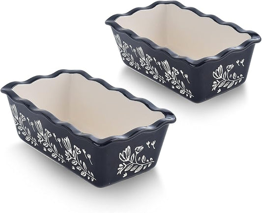 Wisenvoy Loaf Pans for Baking - Ceramic & Porcelain Nonstick Bread Pans