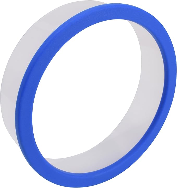 R & M International Circle Soft-Grip Cookie Cutter, One Size, Blue (Pack of 2)