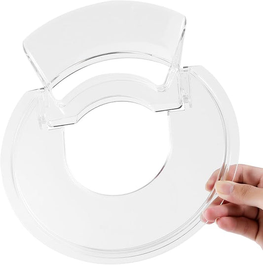 Pouring Shield for KitchenAid 4.5-5 Qt Tilt-Head Stand Mixer | Helps Reduce Splatter, Keeps Ingredients in the Bowl, Easy to Install, Remove, and Clean for Everyday Baking