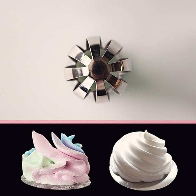 MagiDeal Russian Flower Icing Piping Nozzle Tip Pastry Cake Baking Tool DIY #3