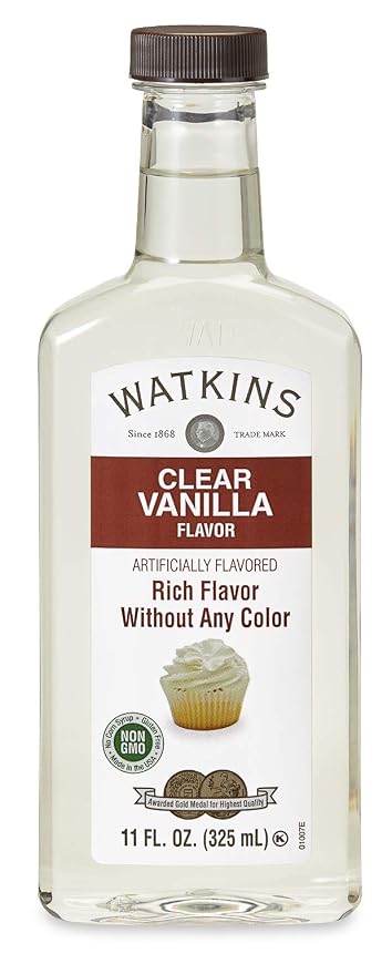 Watkins Pure Lemon Extract (11 oz.) and Watkins Clear Vanilla Flavor (11 fl. oz.)