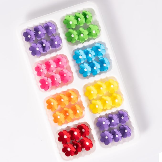 Edible Flowers Cake Decorations 48 Count Blossoms Royal Icing Decorations Daisy Sugar Wedding Flowers for Baking Cupcakes Ice Cream Waffles Cookies Birthday Cake