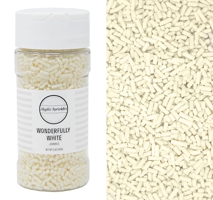 Mystic Sprinkles Solid Color Jimmy Sprinkles (Wonderfully White)