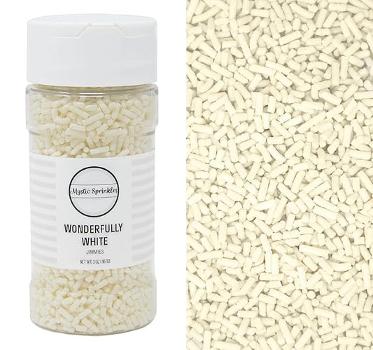 Mystic Sprinkles Solid Color Jimmy Sprinkles (Wonderfully White)