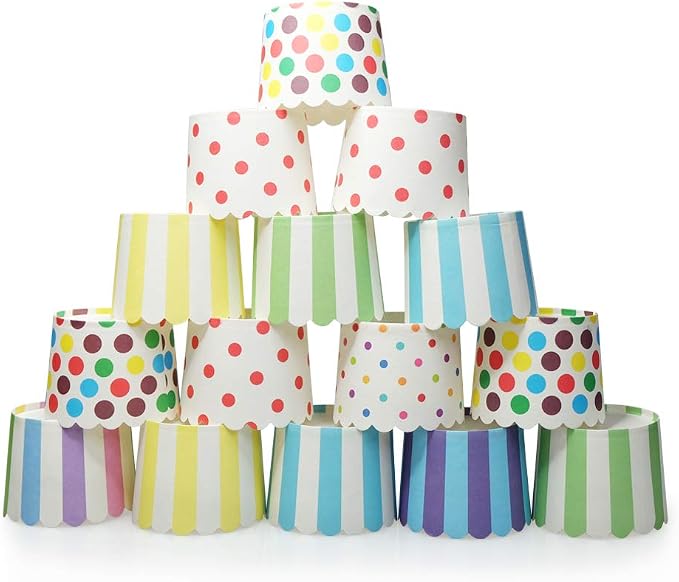 Large Paper Cake Baking Cup Cupcake Muffin Cases diameter 6cm,Set of 1000