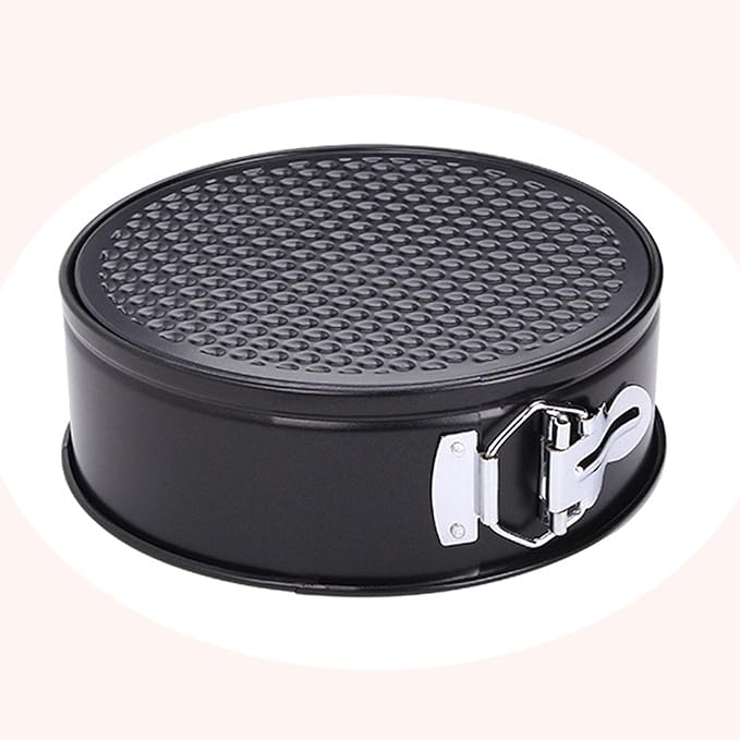 7 inch Springform interlocking and leak-proof seal carbon Cake Springform Pan