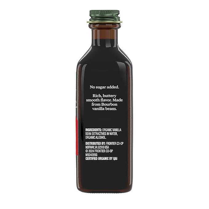 Simply Organic Pure Madagascar Vanilla Extract, 4-Ounce Glass Jar, Certified Organic, Gluten-Free, Sugar-Free Flavor For Smoothies