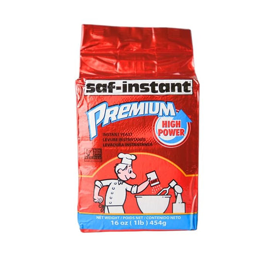 SAF Instant Premium Yeast 16 Oz, (Single Pack)