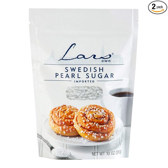 Lars' Own Swedish Pearl Sugar - 10 oz - 2 pk