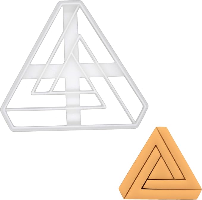 Impossible Triangle Cookie Cutter, 1 piece - Bakerlogy