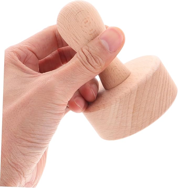 Wooden Tart Tamper with Handle Versatile Baking Tool for Tarts and Pastries Mashing Stick for Diy Desserts Easy to Clean and Use Kitchen