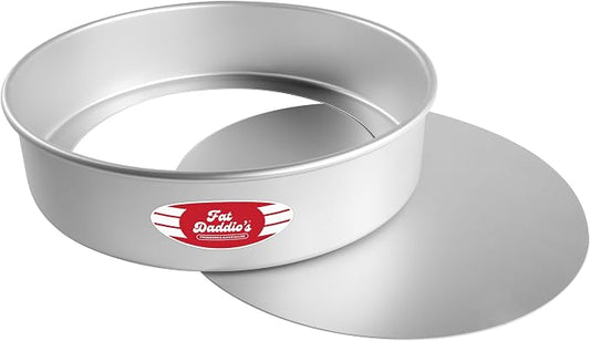 Fat Daddio's PCC-123 Anodized Aluminum Round Cheesecake Pan, 12 x 3 Inch