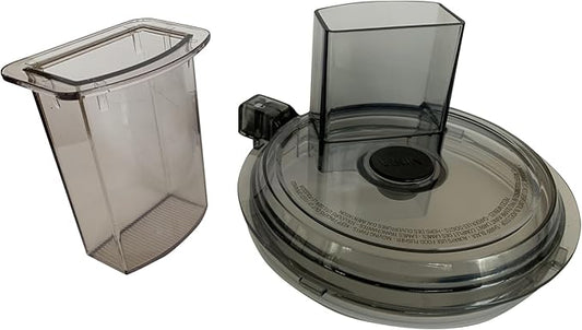 Genuine OEM Replacement Part for Ninja Food Processor BN600 BN601 BN602 (Lid and Pusher)