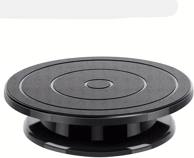 Cake Decorating Turntable,Cake Decorating Supplies Revolving (Black)
