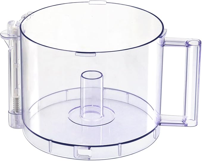 DLC-005AGTXT1 Replacement 14-Cup Food Processor Work Bowl with Gray Handle Compatible With Cuisinart DFP-14, for Cover DFP-14NWBCT1 NOTE: 4 Tabs on Top Rim of Workbowl