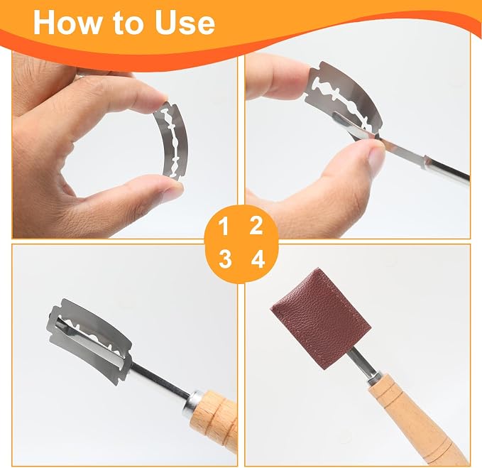40-Pack Sourdough Bread Lame Blades – 6Cr13 Stainless Steel Razor Sharp Sourdough Scoring Knife for Bread Baking, Pizza Dough, Pastries – Fits Standard Bread Lame Handles (1.7 x 0.9 x 0.04 Inches)