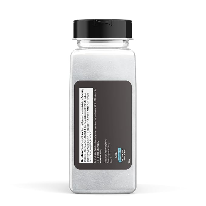 Birch & Meadow White Sanding Sugar, 1.1 lb. Colorful Sugar Crystals for Festive Holiday Baking