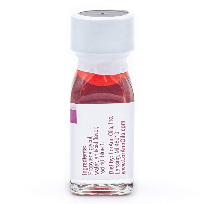 LorAnn Raspberry SS Flavor, 1 dram bottle (.0125 fl oz - 3.7ml - 1 teaspoon)