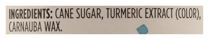 365 by Whole Foods Market, Yellow Decorating Sugar, 3.3 Ounce (Pack of 5)