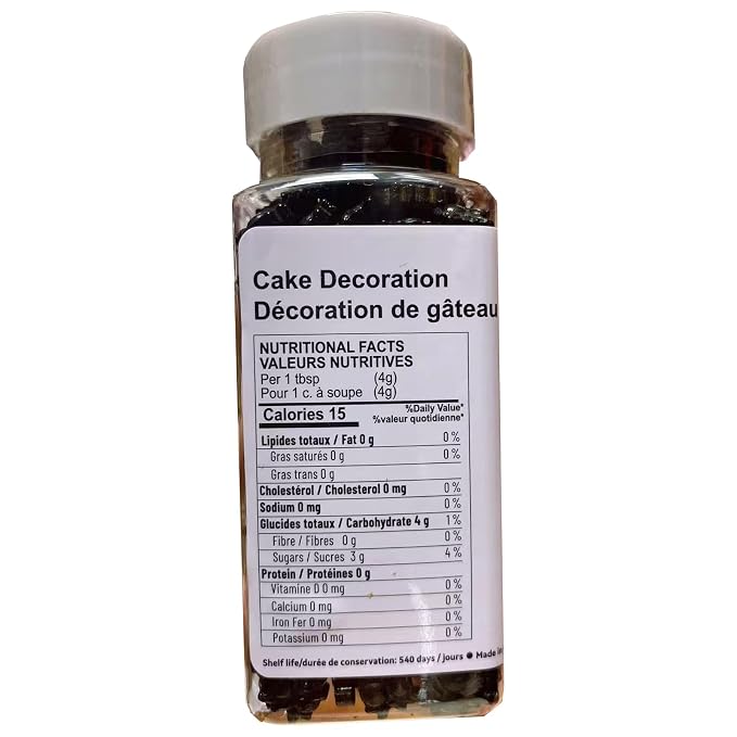 Sentovac Black Spiders Halloween Sprinkle Edible for Cake Decorating Sugar Candy Cookie Cupcake Topper Baking Decorations Halloween Christmas Supplies