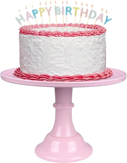 Round Cake Stand 11" Melamine Cake Display Stand Dessert Cupcake Display Tray for Graduation,Wedding,Birthday,Party,Baby Shower,Anniversary,Ceremony,Christmas