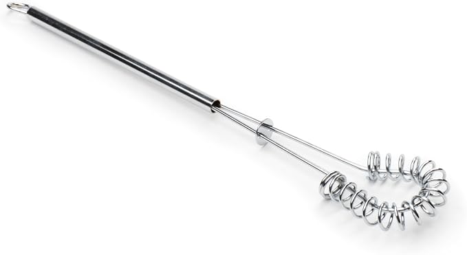 Fox Run Mini Whisks, Chrome Plated, Set of 4, Metallic, 8 x 2 x 1.75 inches