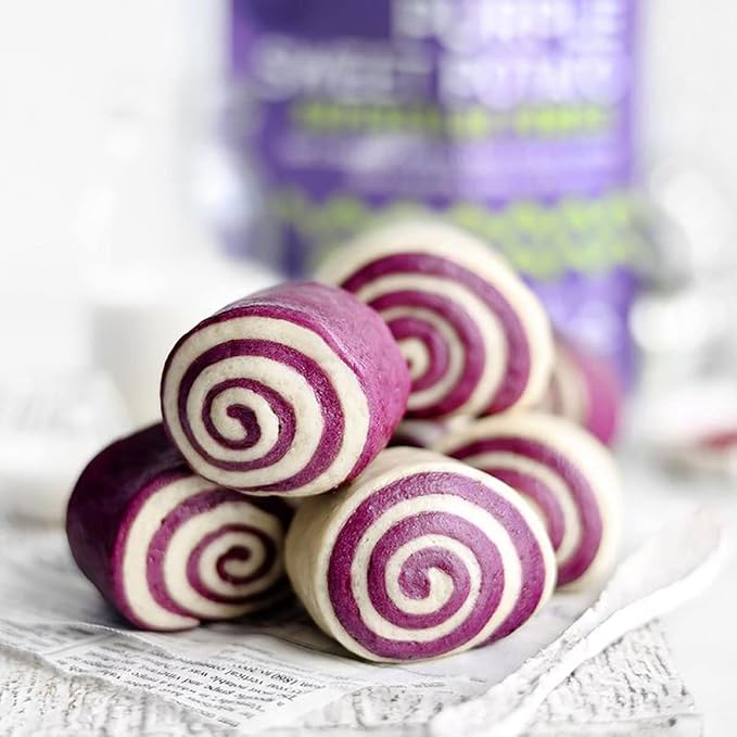 Suncore Foods Purple Sweet Potato Powder, Natural Purple Food Coloring, 5oz | Non-GMO, Natural Purple Food Coloring Powder from Sweet Potatoes, For Baking, Smoothies, Desserts, Gluten-Free, Vegan