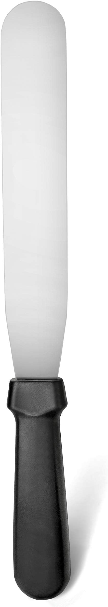 New Star Foodservice Straight Icing Spatula, 8 Inch Blade, 13 Inch Overall, Bakery-Grade Stainless Steel Cake Decorating and Frosting Spatula