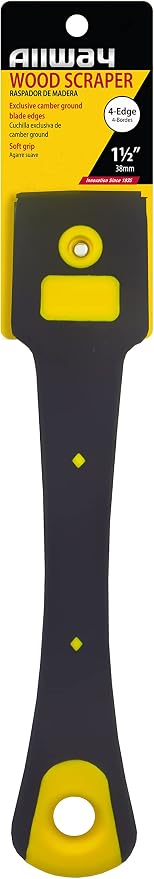 ALLWAY FE2 4-Edge Scraper, 1-1/2"