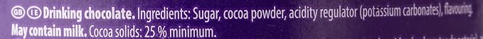 Cadbury Original Drinking Chocolate 500gram