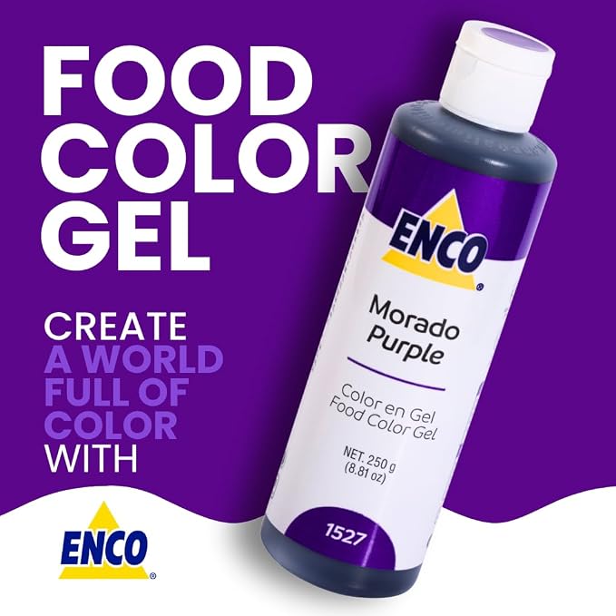 ENCO Gel Food Coloring 8.8 oz (Purple)